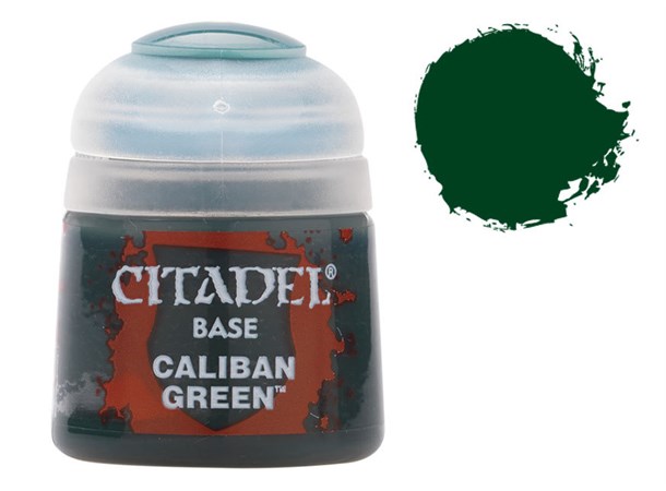 Citadel Paint Base Caliban Green Tilsvarer P3 Gnarls Green